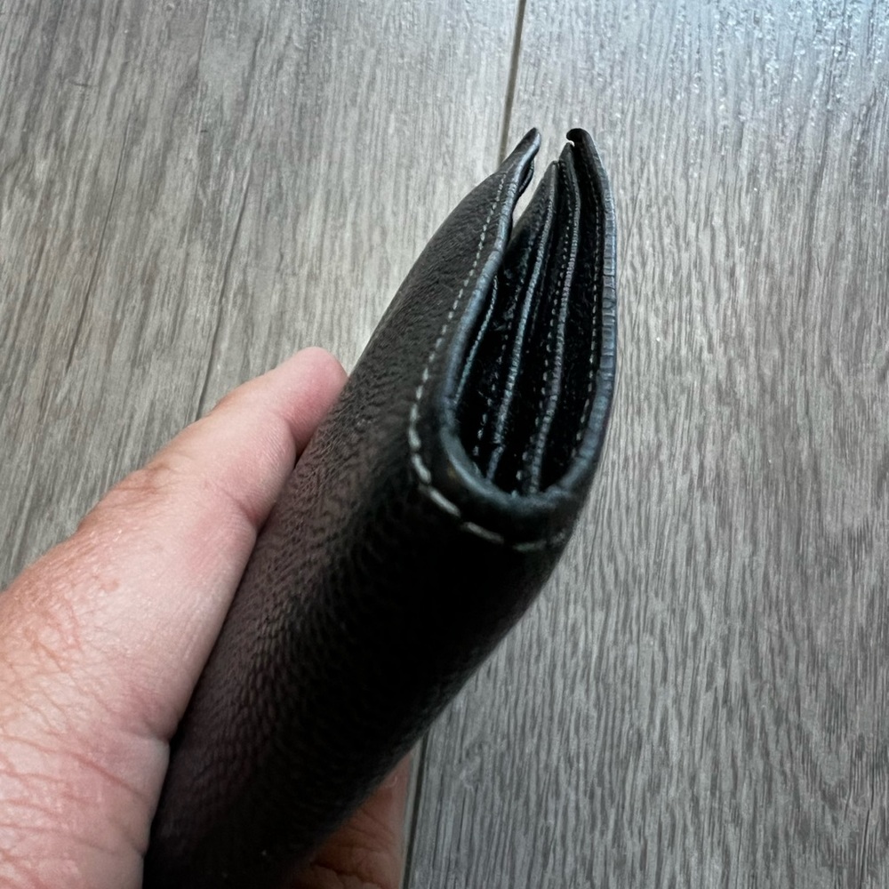 Cartier Santos Leather Wallet - Picture 7 of 11